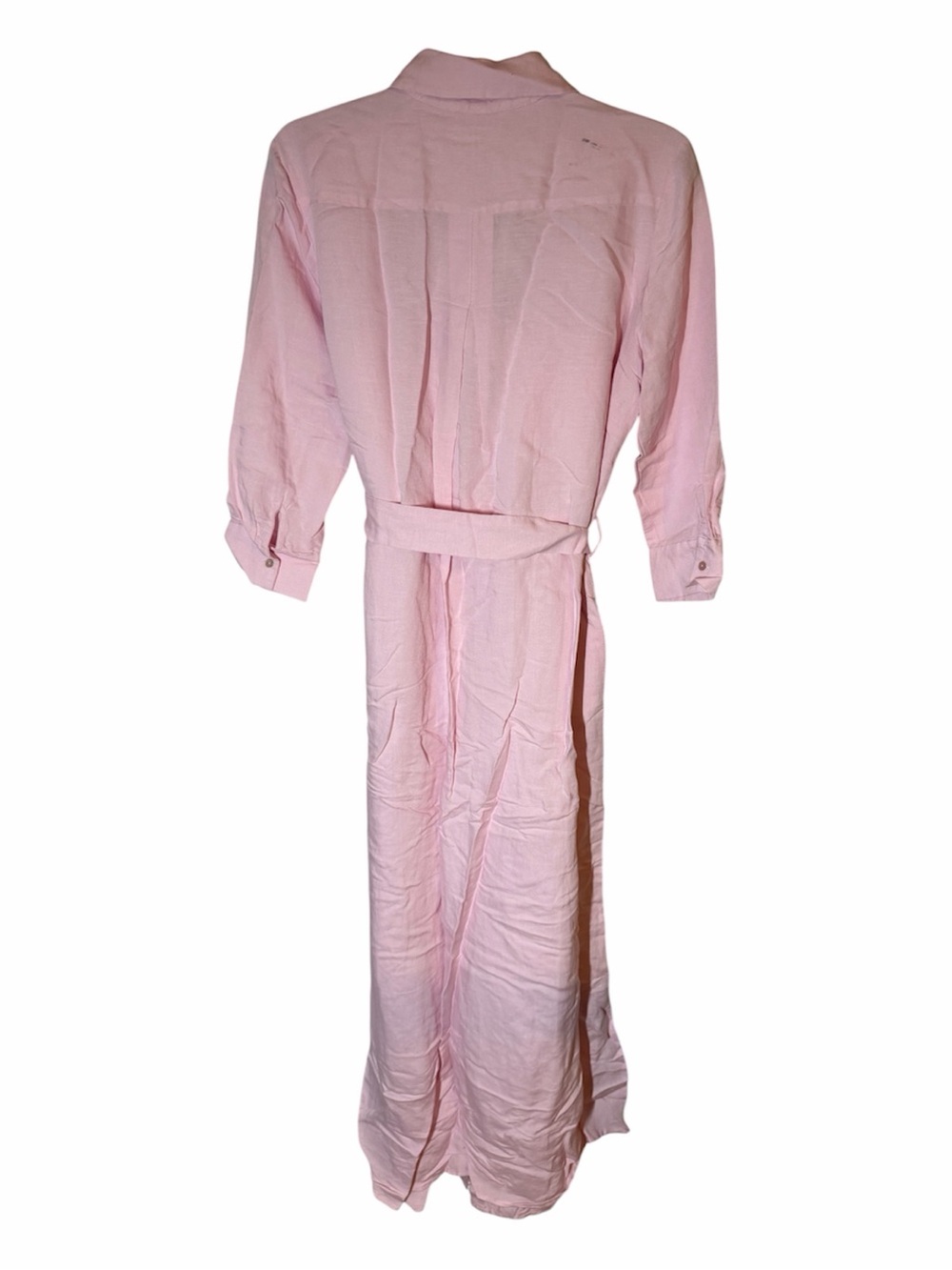 L'AGENCE Cameron Long Shirt Dress Lilac Snow size Small - Picture 7 of 9